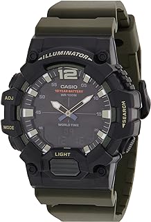 Casio hdc-700-3a illuminator analog digital mens watch 100m wr hdc-700 original